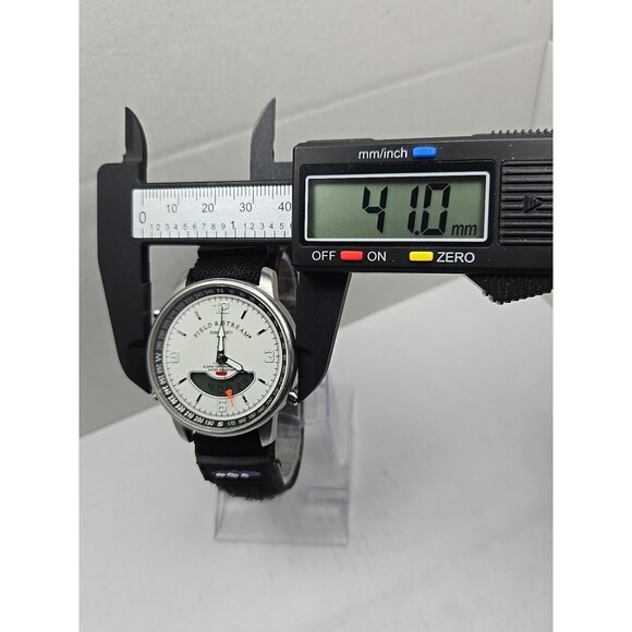 Field And Stream Ana Digi Alarm Chronograph Field Watch 5ATM Mens New Battery WR - Picture 5 of 13